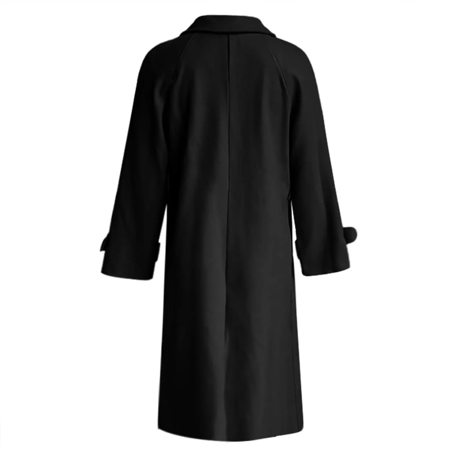 Long Trench Coat for Women Fuzzy Jacket Loose Fitting Warm Winter Outwear Fashion Cropped Trench Coat for Women 2024