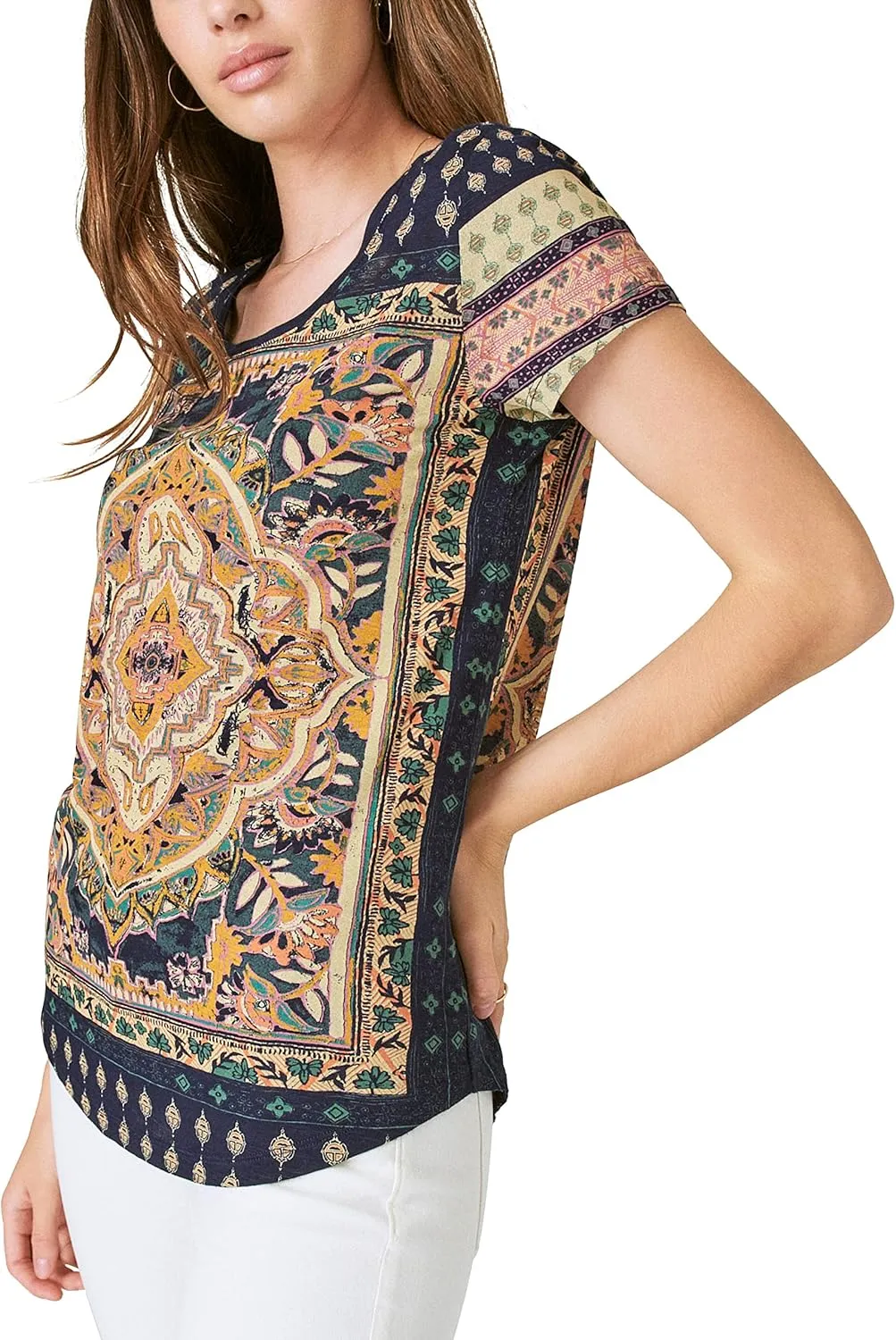 Lucky Brand Women's Persian Carpet Tee