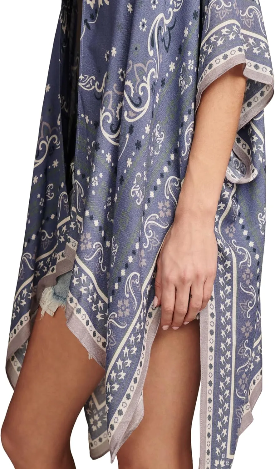 Lucky Brand Women's Printed Kimono