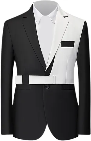 Men's Blazer Casual Sport Coats Slim Fit One Button Suit Jacket Lightweight Sports Jacket Color Block Patchwork Coat