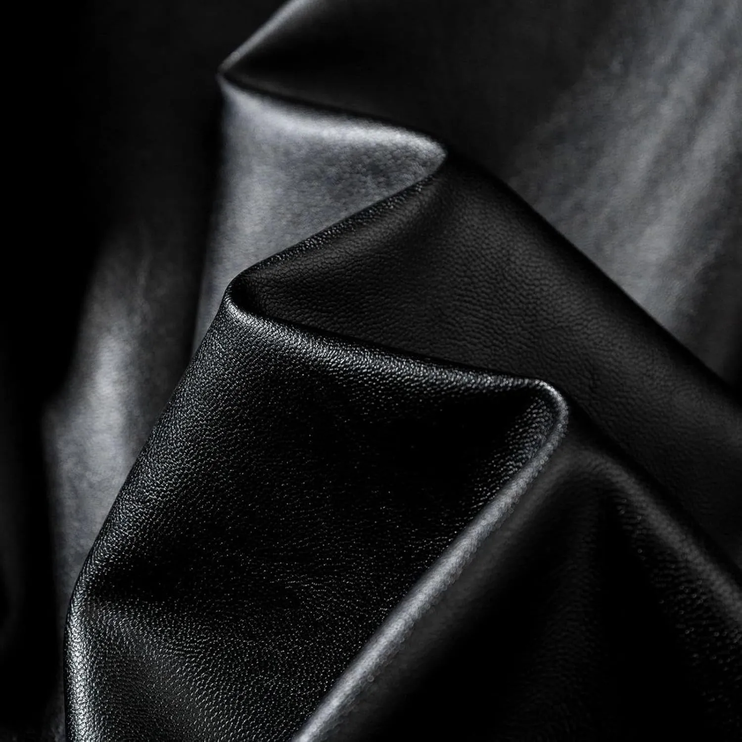 Men's Leather Jacket Coat Stand Collar Button Zipper Solid Color PU Jacket Motorcycle Biker Outwear with Pockets
