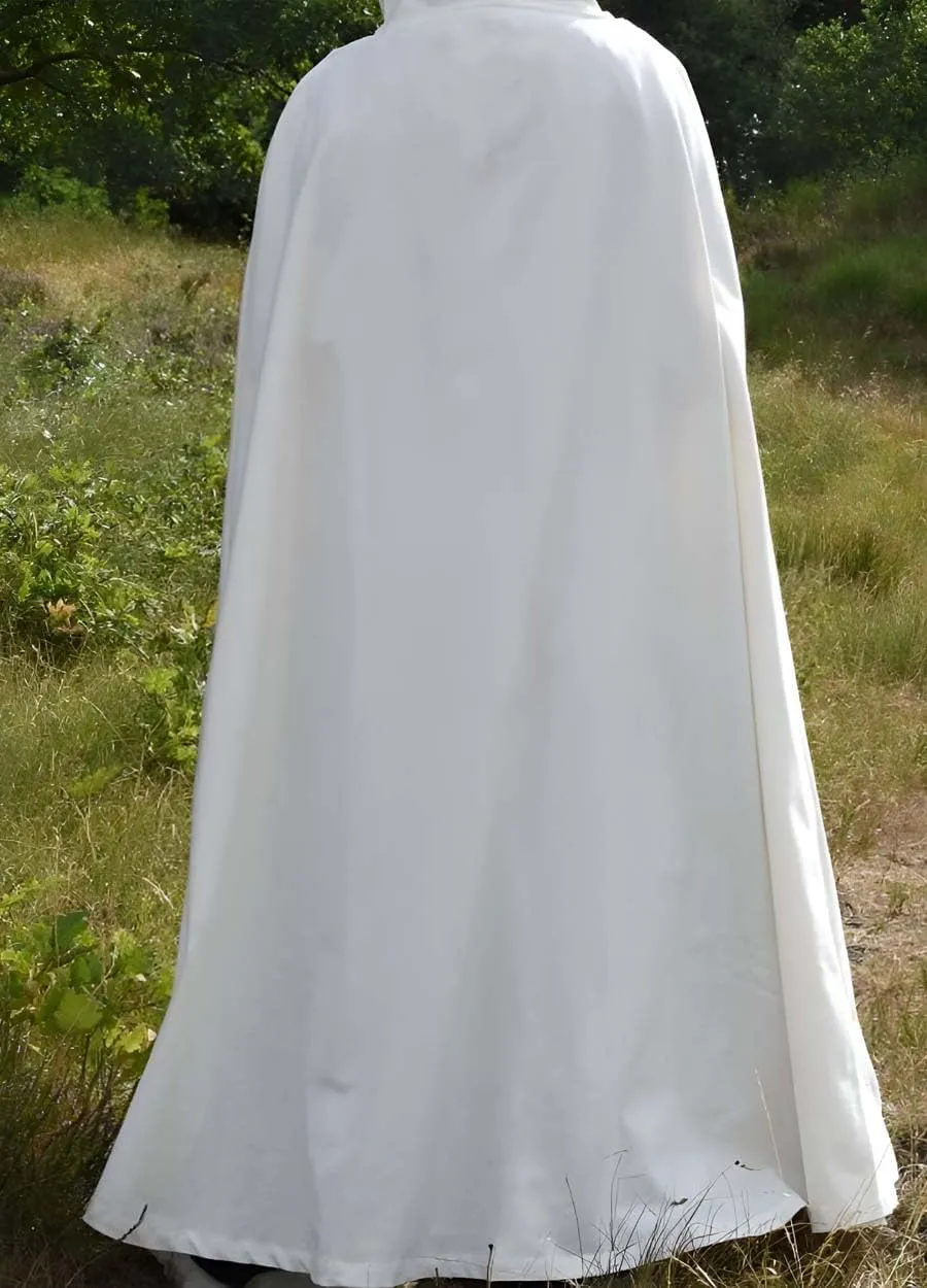 Men's Medieval Crusader Costume Cloak & Tunic Templar Renaissance Knight Warrior Halloween Cosplay Cloak Robe (S-6XL)
