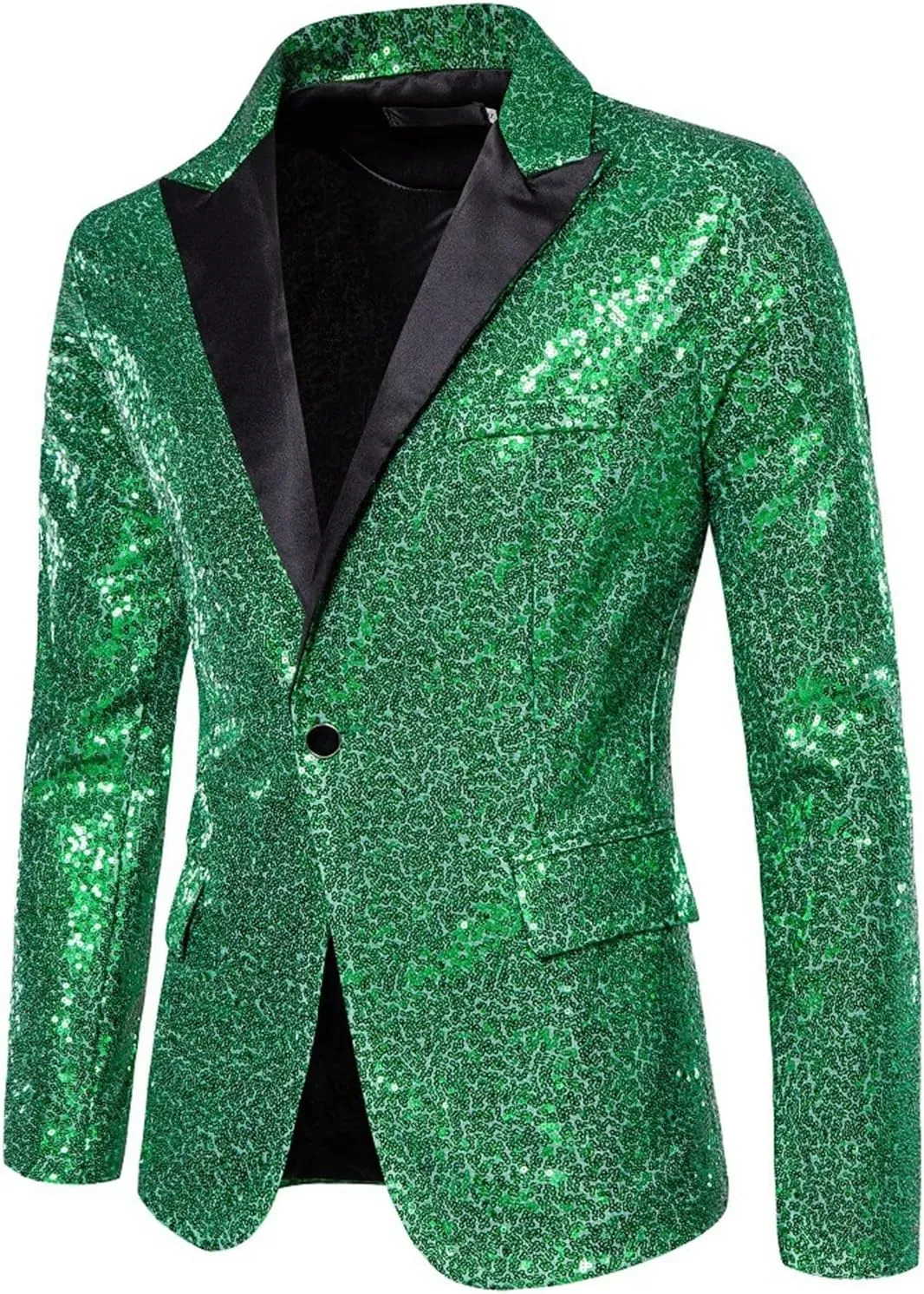 Mens Sequin Tuxedo Jacket Tails Slim Fit Tailcoat Coat Swallowtail Dinner Party Wedding Blazer Suit Jacket Office Outfit