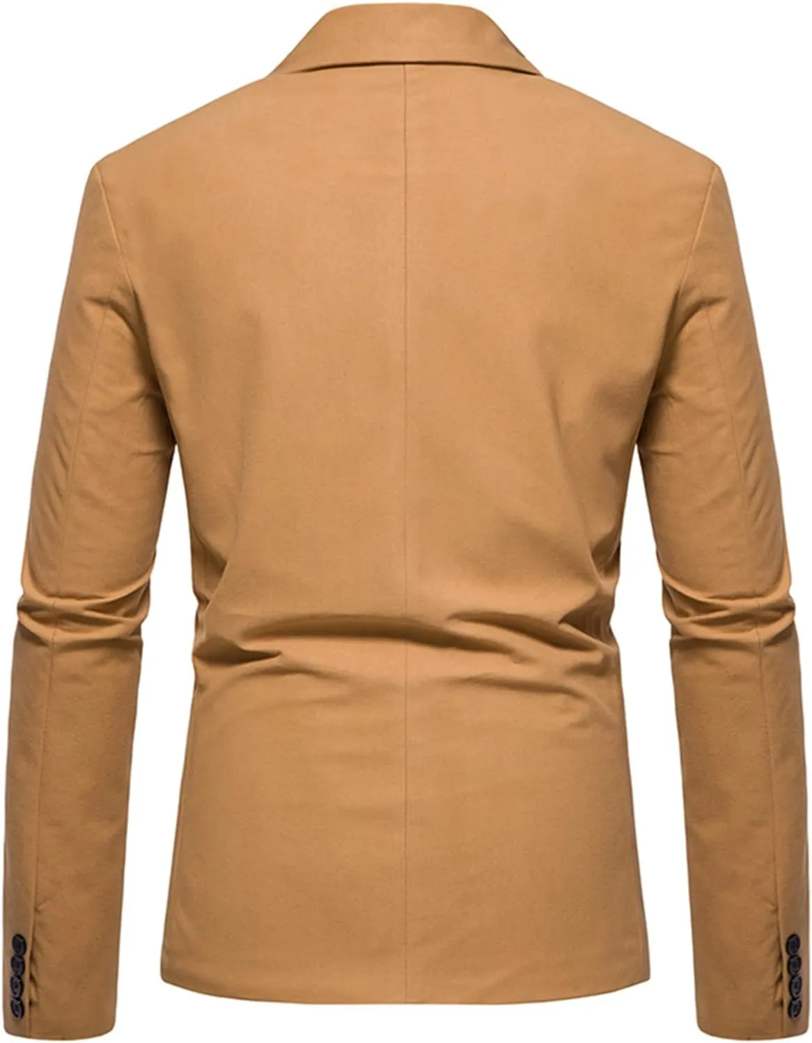 Mens Suede Sport Blazer Coat Business Casual Wedding Prom Suit Blazers Jacket Lapel One Button Tuxedo Suit Jackets
