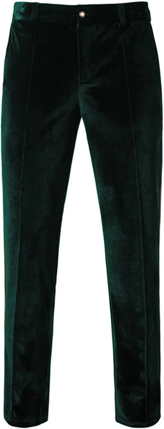 Mens Suits,Men's 2 Piece Velvet Suits Classic Solid Suit Jacket Pants Set Slim Fit Double Breasted Tuxedo for Prom