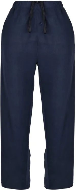 Men's Super Soft Plaid Fleece Pajama Pants - Cozy Lounge Pants with Convenient Pockets