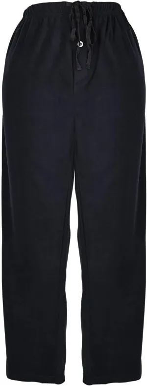 Men's Super Soft Plaid Fleece Pajama Pants - Cozy Lounge Pants with Convenient Pockets