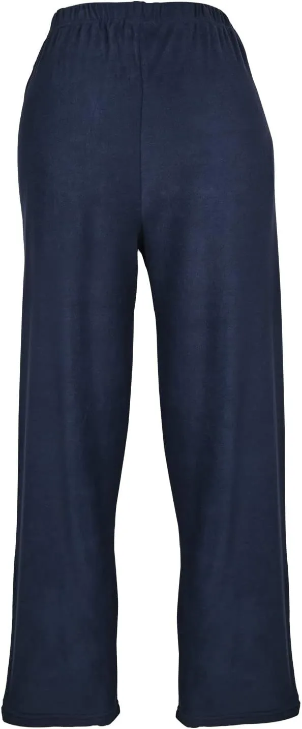 Men's Super Soft Plaid Fleece Pajama Pants - Cozy Lounge Pants with Convenient Pockets