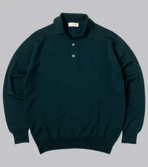 Merino Long-Sleeve Polo Bottle