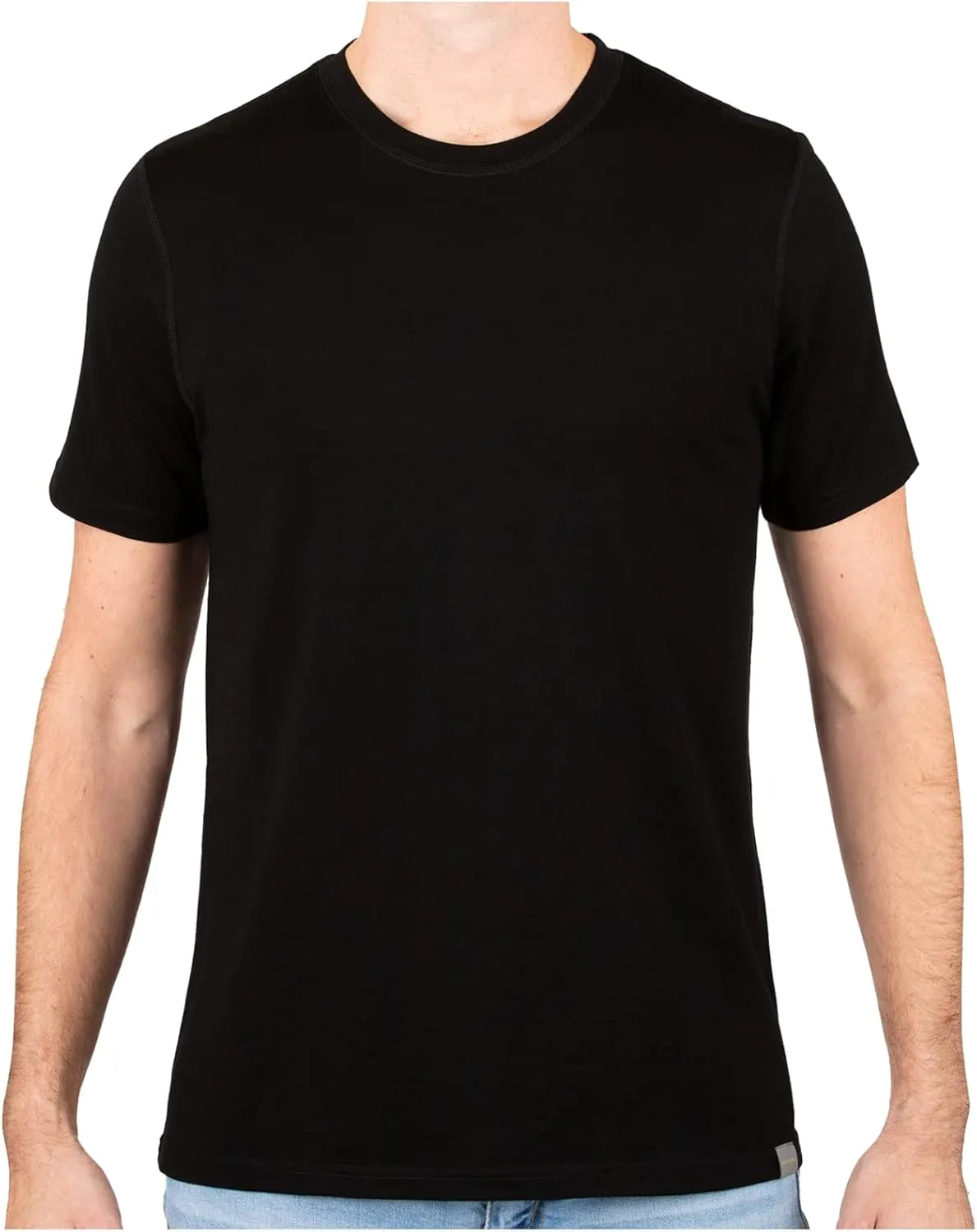 MERIWOOL Mens Merino Wool Short Sleeve T Shirt Lightweight Base Layer