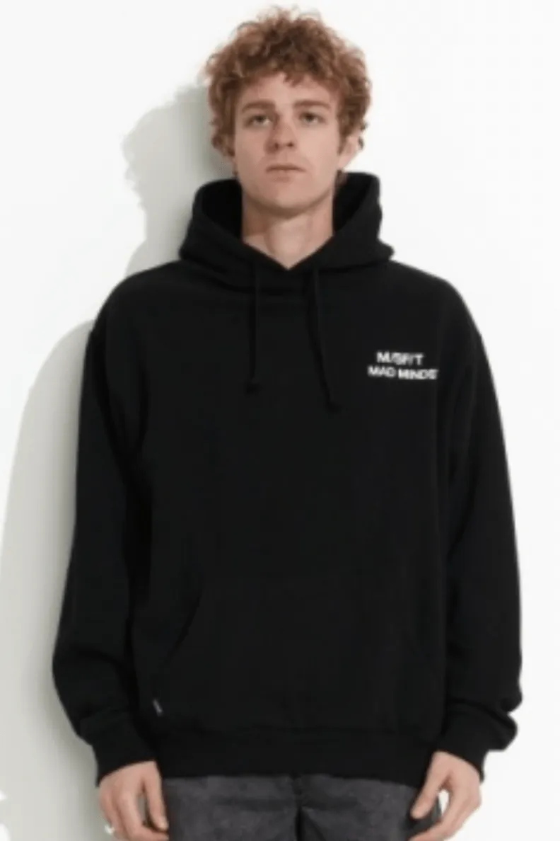 MISFIT SUPERCORPORATE 3.0 50-50 HOOD - WASHED BLACK