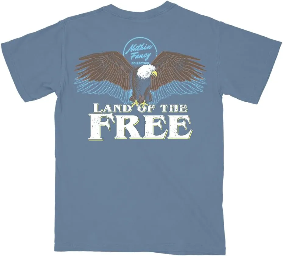 Nuthin Fancy CO Comfort Colors Pocket Tee, 100% Ring Spun Cotton T-Shirt
