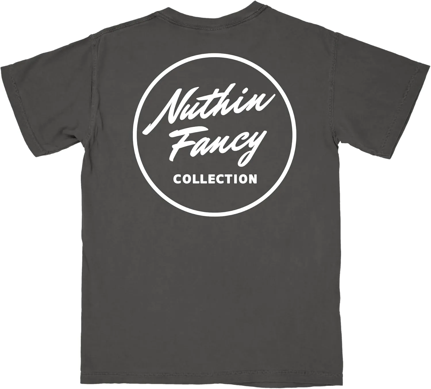 Nuthin Fancy CO Comfort Colors Pocket Tee, 100% Ring Spun Cotton T-Shirt
