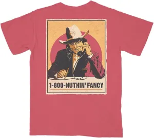 Nuthin Fancy CO Comfort Colors Pocket Tee, 100% Ring Spun Cotton T-Shirt