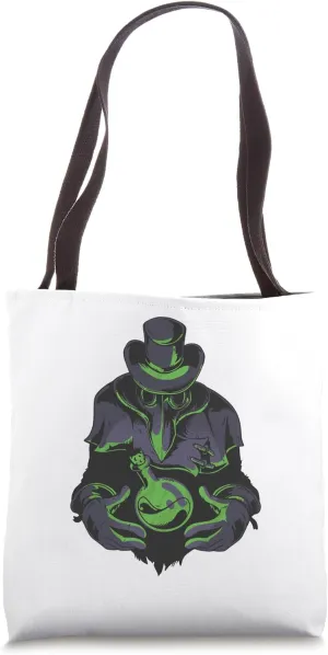 Plague Doctor Chronicles Medieval Medicine Comic | Med Wear Tote Bag