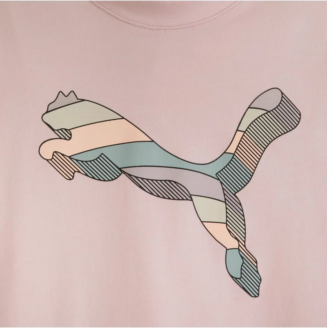 PUMA girls Long Sleeve Tee & Legging Set, Logo Graphics, Crewneck