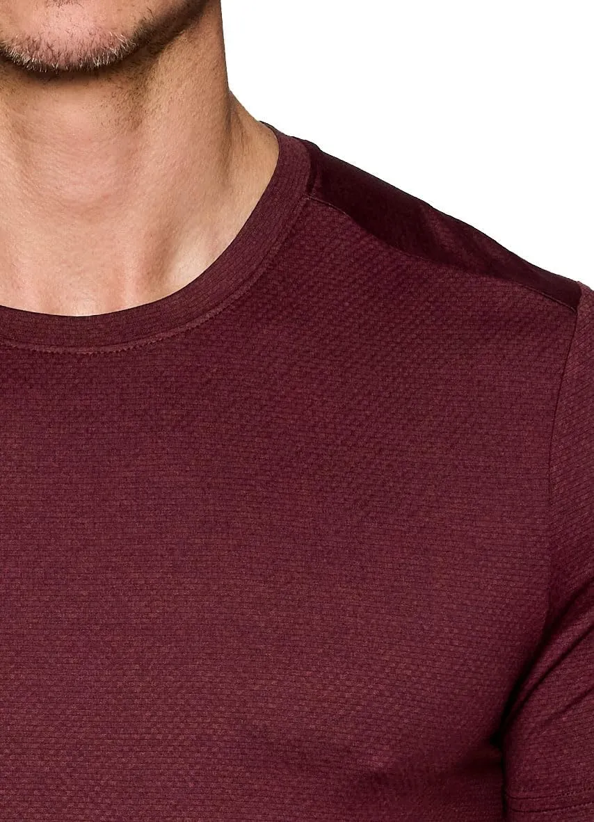 RBX Active Men's Athletic Fit Workout Tee, Short Sleeve Moisture Wicking Quick Drying Crewneck Training Shirt