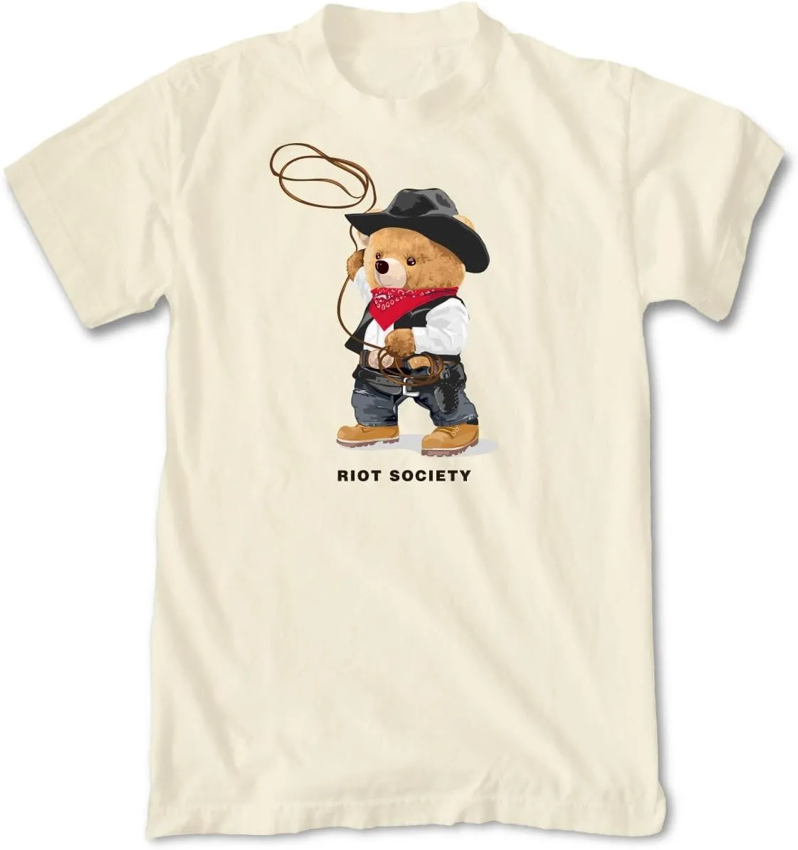 Riot Society Men's Short Sleeve Graphic and Embroidered Fashion T-Shirt