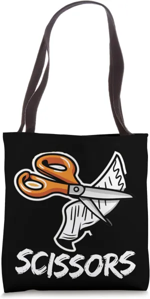 Rock Paper Scissors Group Halloween Costume Tee Tote Bag