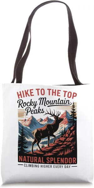 Rocky Mountain Wildlife - Colorado Rocky Mountains Elk Tote Bag