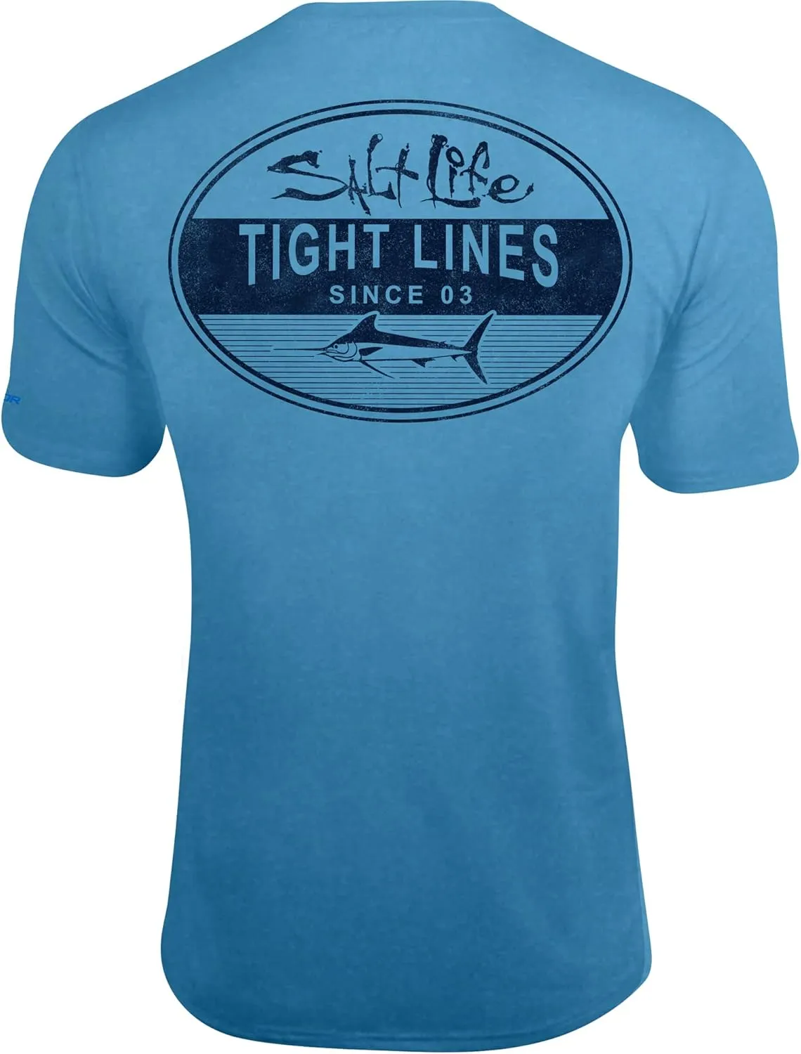 Salt Life Men's Tight Lines Short Sleeve Performance Shirt