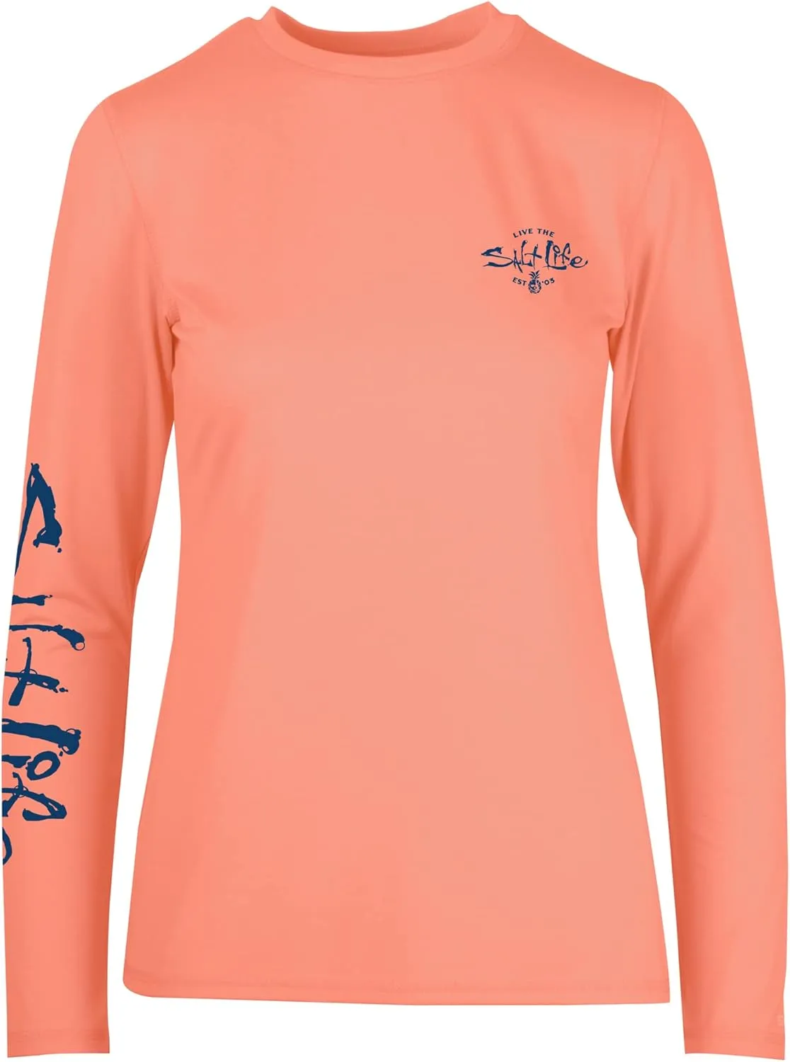 Salt Life Women's Simply Salty Long Sleeve Performance Shirt