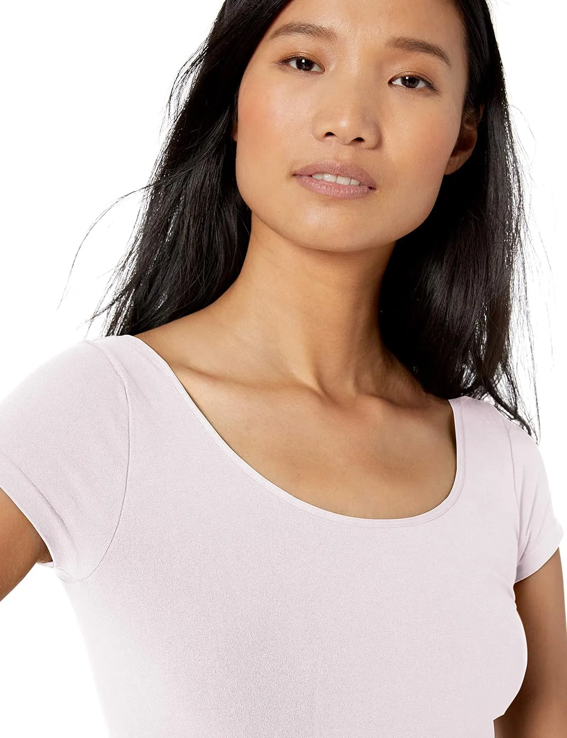 skinnytees Women's Long Cap Sleeve Tee