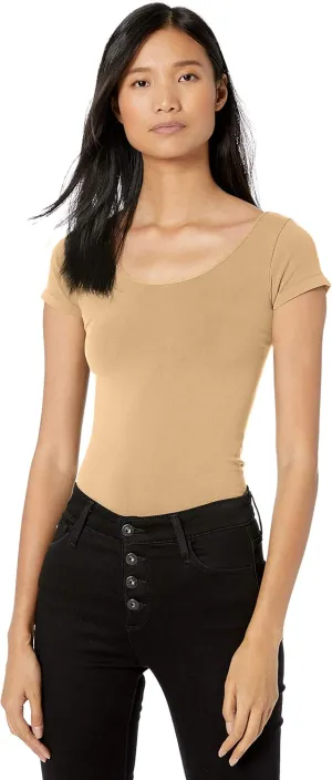 skinnytees Women's Long Cap Sleeve Tee