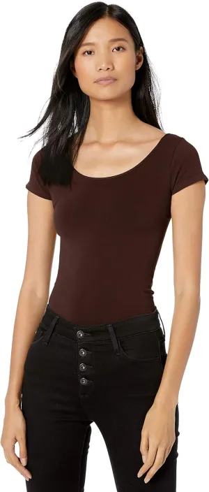 skinnytees Women's Long Cap Sleeve Tee