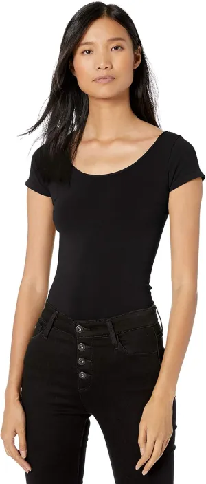 skinnytees Women's Long Cap Sleeve Tee