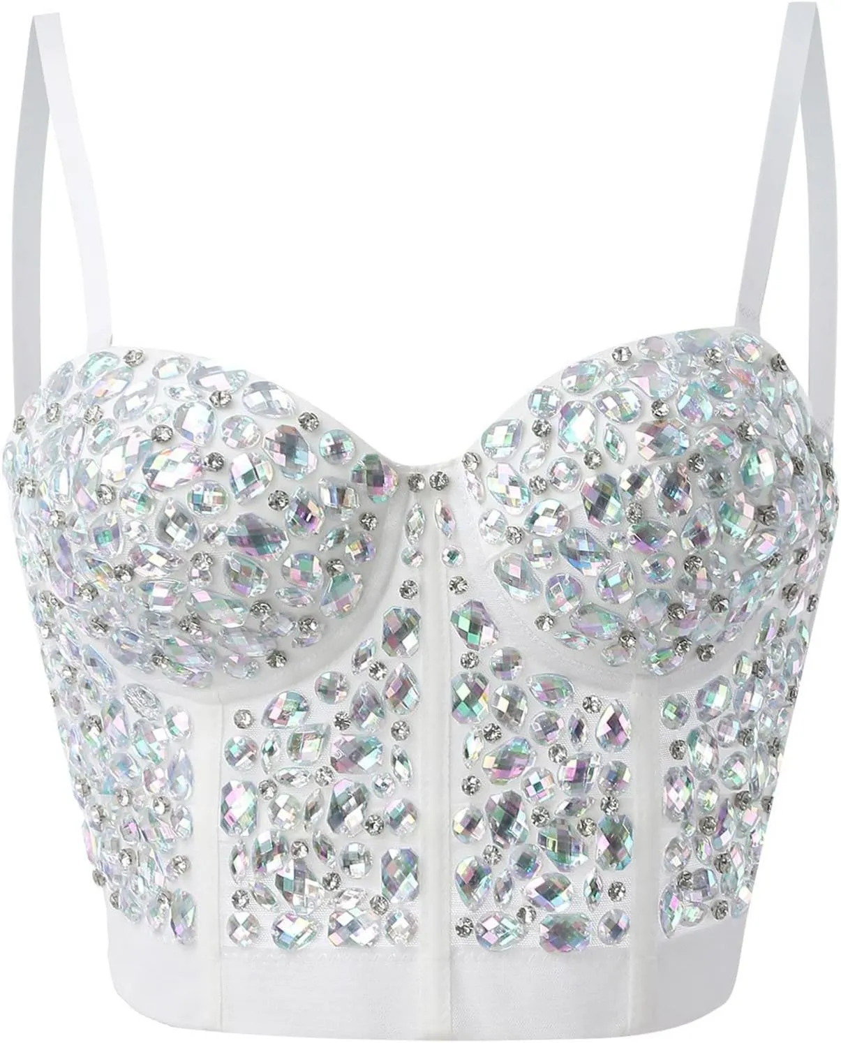 Sparkle Going Out Tank Tops for Women Club Rhinestone Sequin Sparkly Sleeveless Spring Blouses Shiny Camisole Party