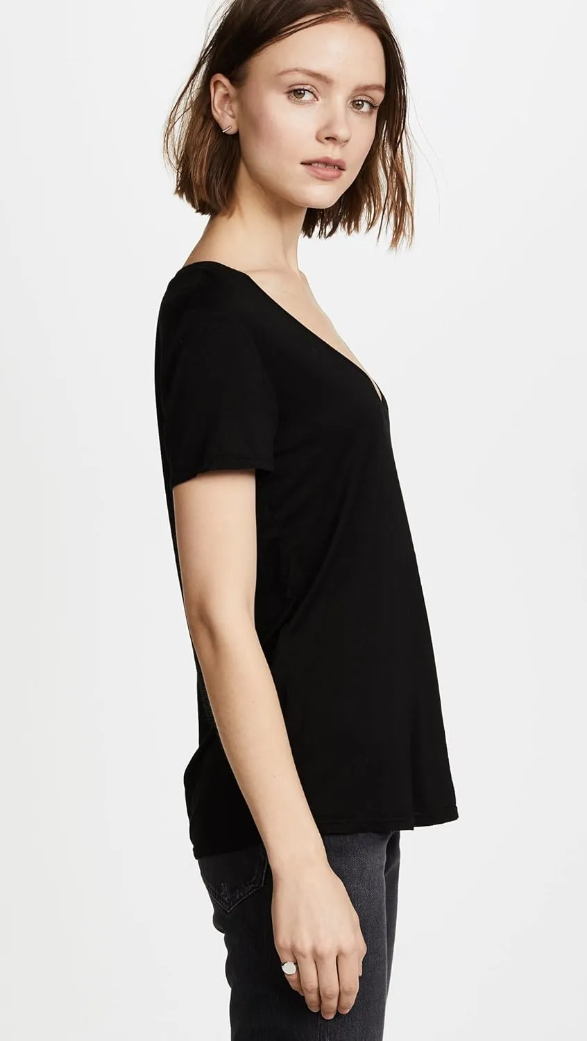Splendid Women's Scoop Neck Short Sleeve T-Shirt