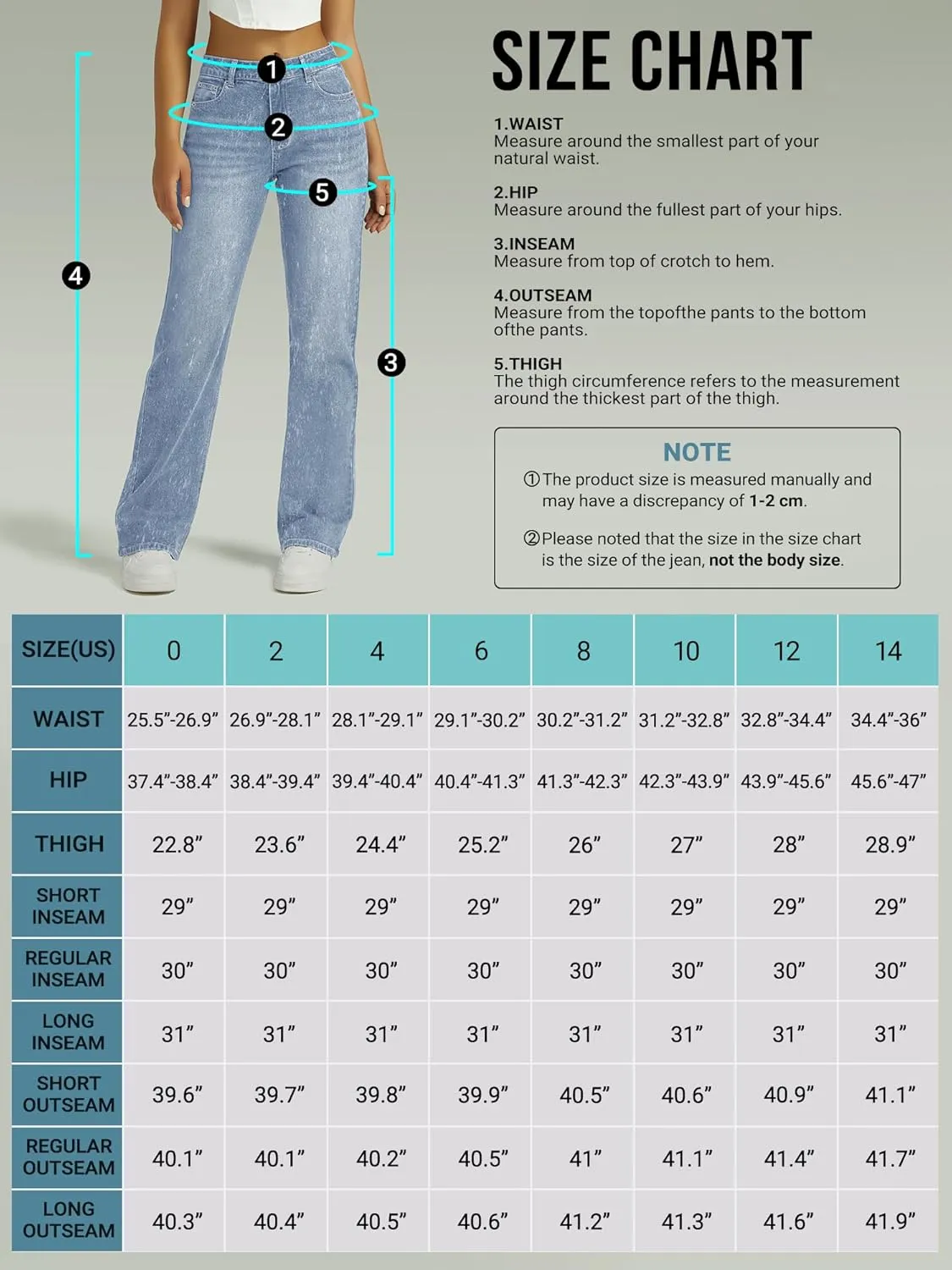 Straight Leg Jeans for Women,High Waisted Wide Leg Loose Microelastic Boyfried Denim Pants