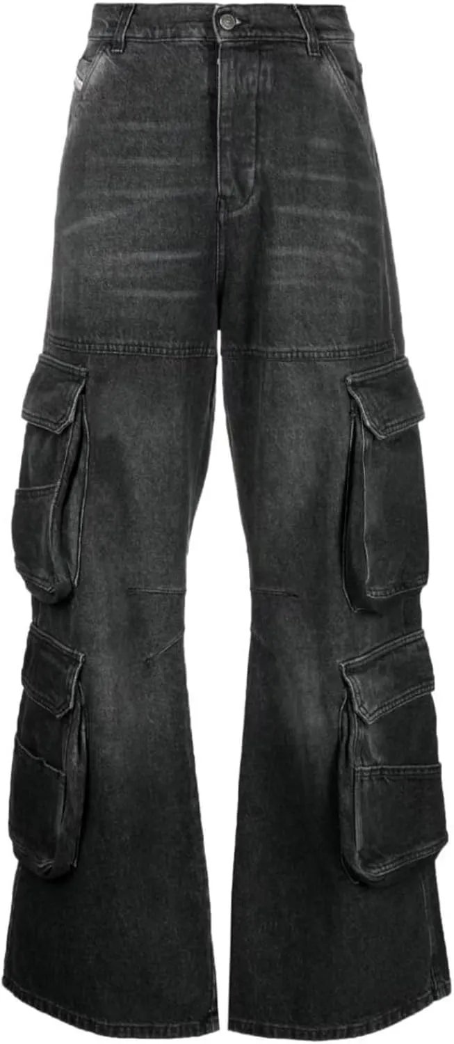 Straight Leg Jeans for Women,High Waisted Wide Leg Loose Microelastic Wide Leg Denim Pants