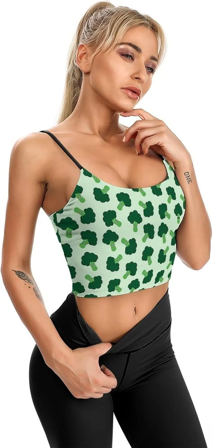 Summer Sleeveless for Women, Loose Fit Basic Casual Summer Sleeveless Shirts Cute Green Cartoon