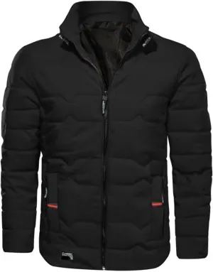 The Day on Clearance Deals Men Faux Hooded Cotton Padded Outerwear and Coat Purple Jacket Mens Travel Coat Warm Winter Jacket Men Black Suit Jacket for Men Sport para