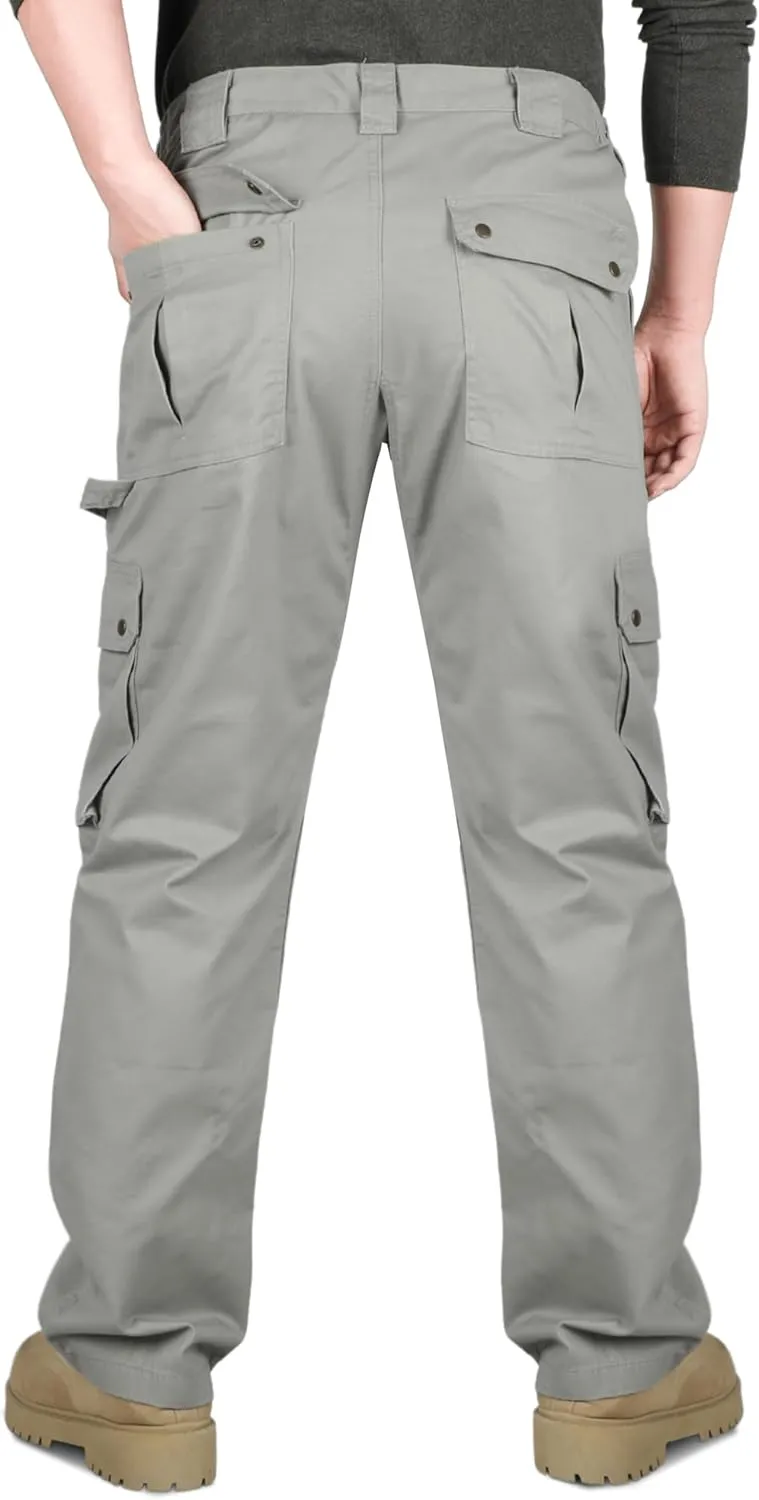 TICOMELA FR Pants for Men Flame Resistant Pants 7.5oz Lightweight (9 Pockets) Multi-Pocket Pants