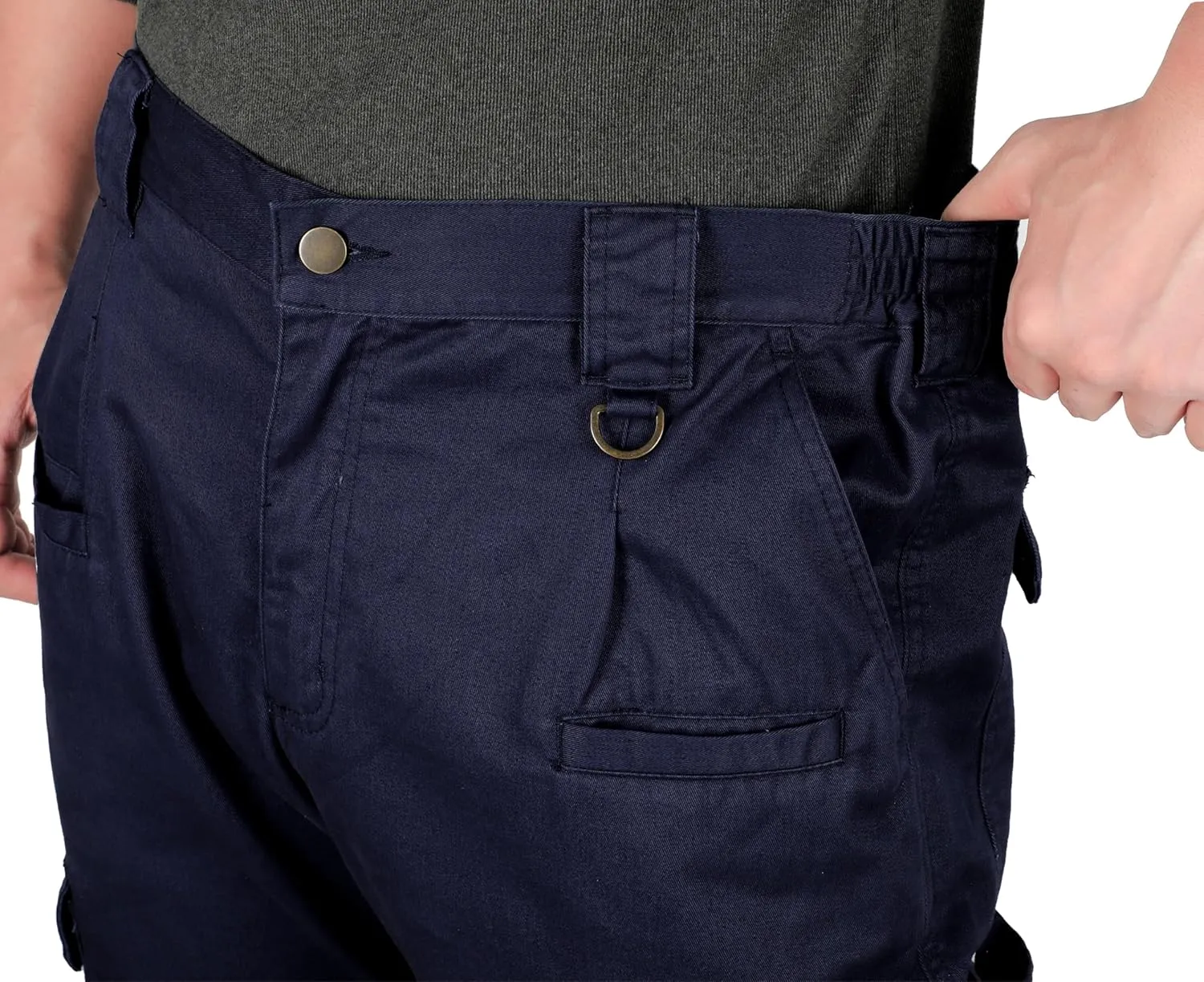 TICOMELA FR Pants for Men Flame Resistant Pants 7.5oz Lightweight (9 Pockets) Multi-Pocket Pants