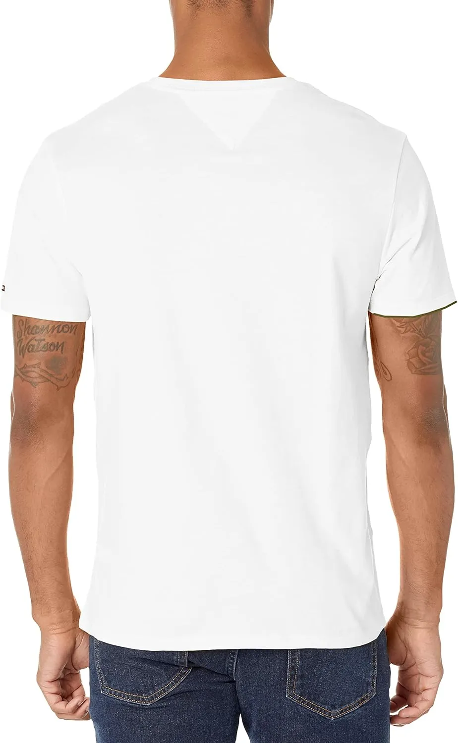 Tommy Hilfiger Men's Short Sleeve Logo T-Shirt