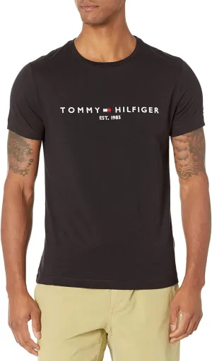 Tommy Hilfiger Men's Short Sleeve Logo T-Shirt