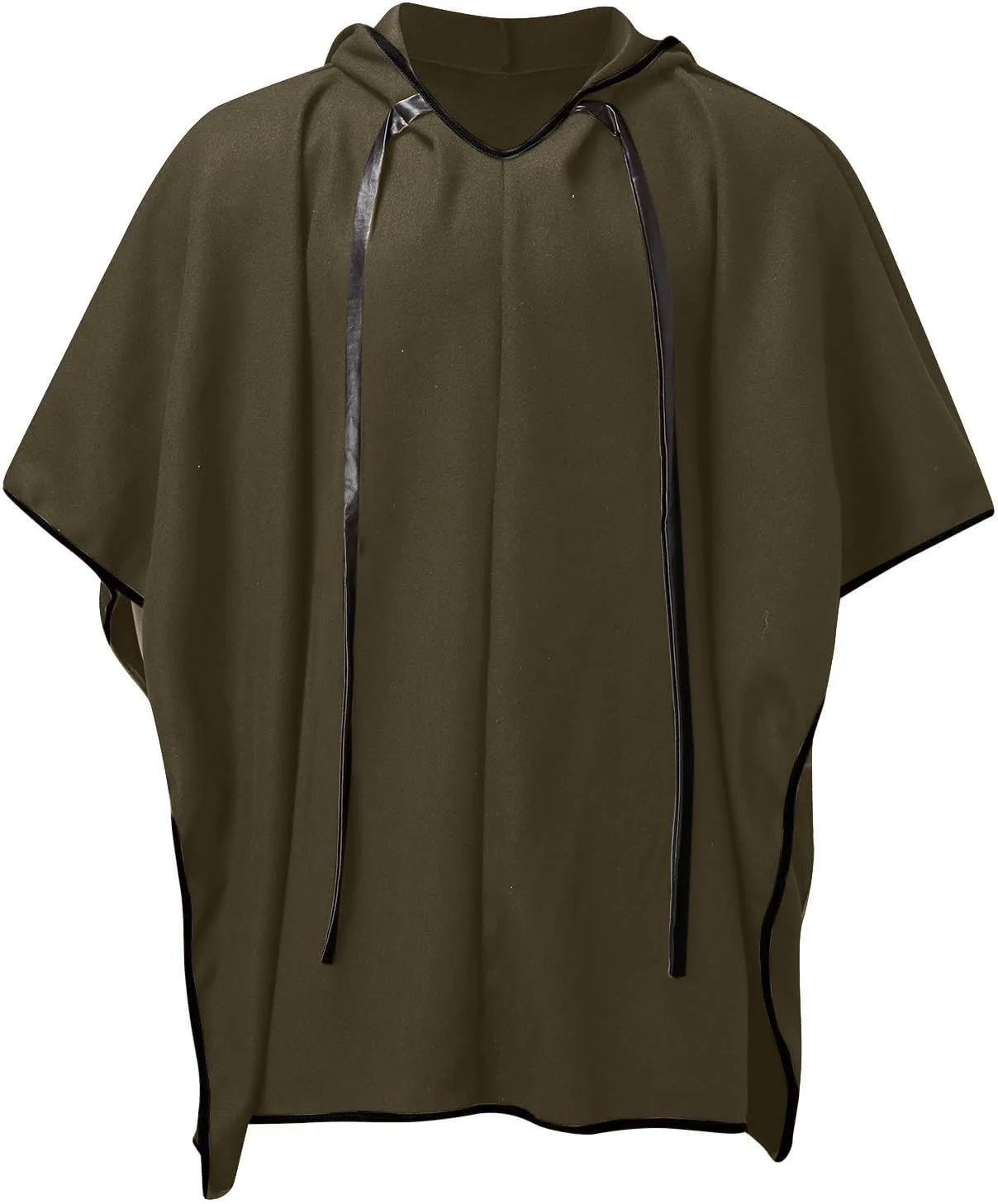 Unisex Casual Hooded Poncho Cape Cloak Fashion Coat Hoodie Pullover Casual Asymmetric Hem Hoodie Sweatshirts