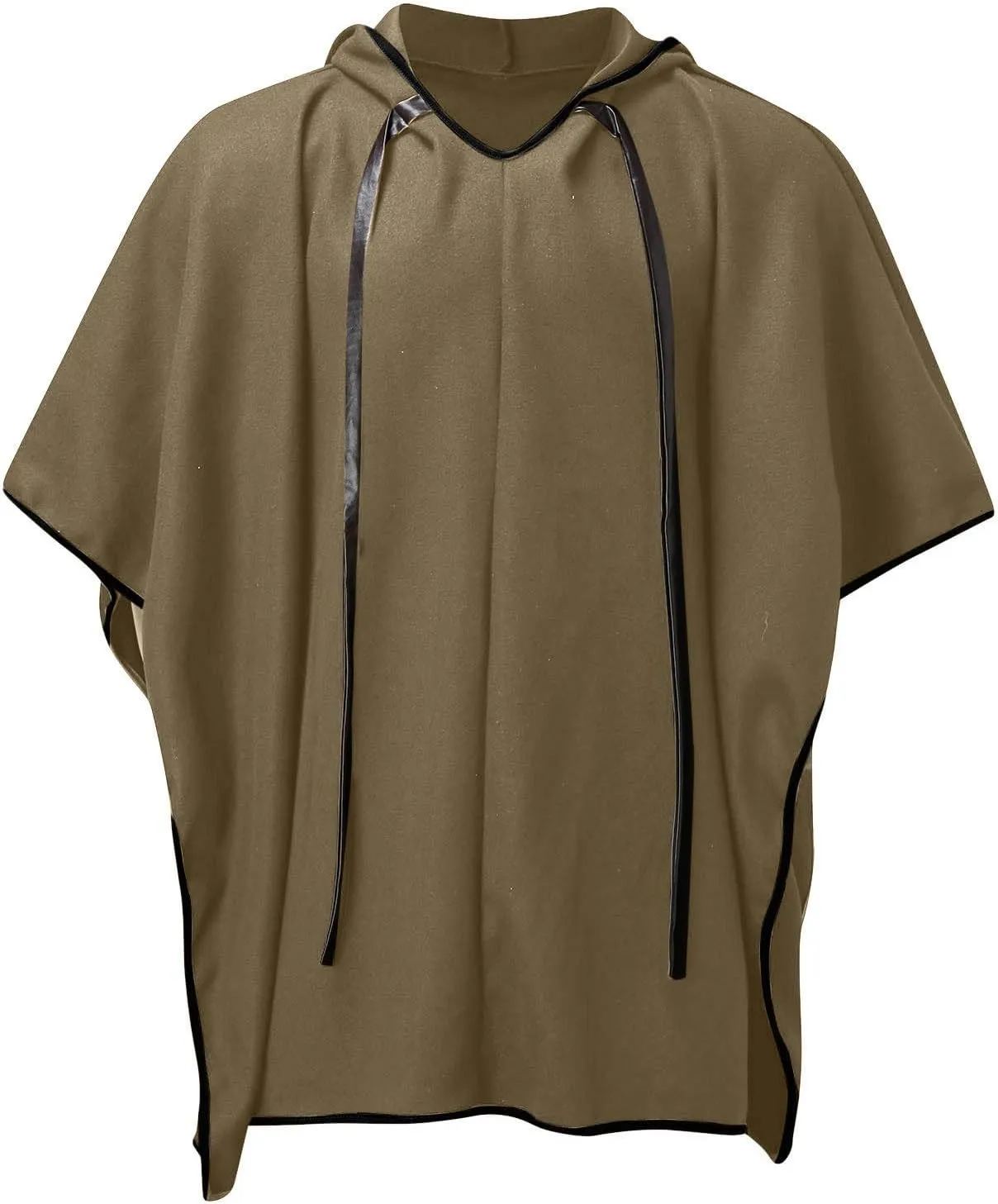 Unisex Casual Hooded Poncho Cape Cloak Fashion Coat Hoodie Pullover Casual Asymmetric Hem Hoodie Sweatshirts