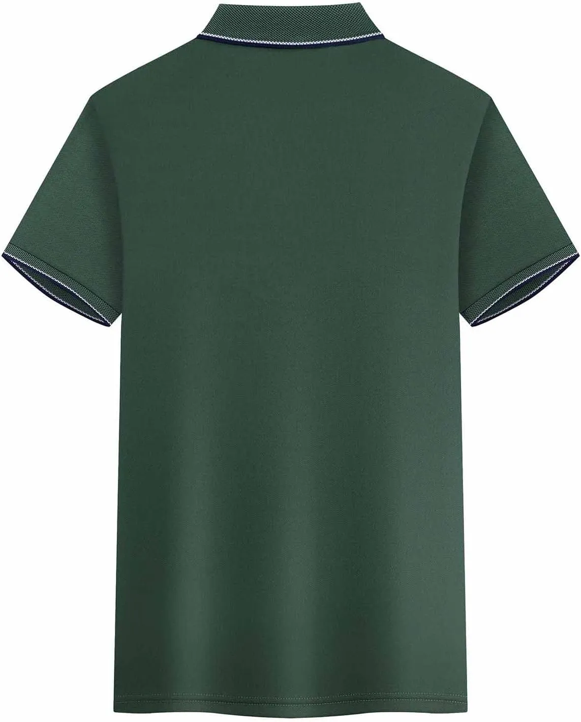 Unisex Polo Shirts Moisture Wicking Quick-Dry Short Sleeve 3 Buttons Solid Golf Shirt Casual Premium Summer Workout Tee Tops