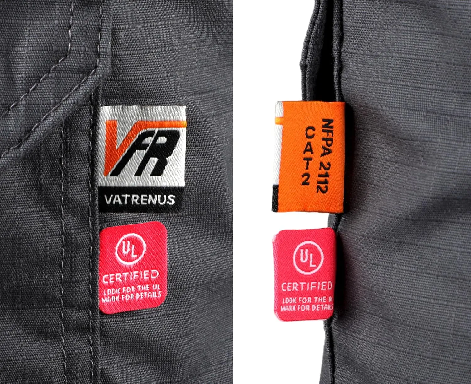 VATRENUS Men's FR Cargo Pants-10pockets Relax Fit Lightweight 6oz Rip-Stop Flame Resistant Jeans Water Repellent Finish