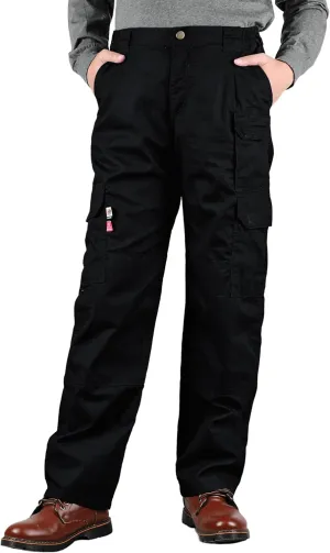 VATRENUS Men's FR Cargo Pants-10pockets Relax Fit Lightweight 6oz Rip-Stop Flame Resistant Jeans Water Repellent Finish