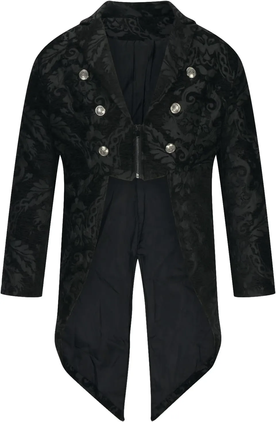 Vintage Men's Tailcoat Gothic Tailcoat Long Jacket Steampunk Victorian Coat Stylish Tailcoat Elegant Tuxedo