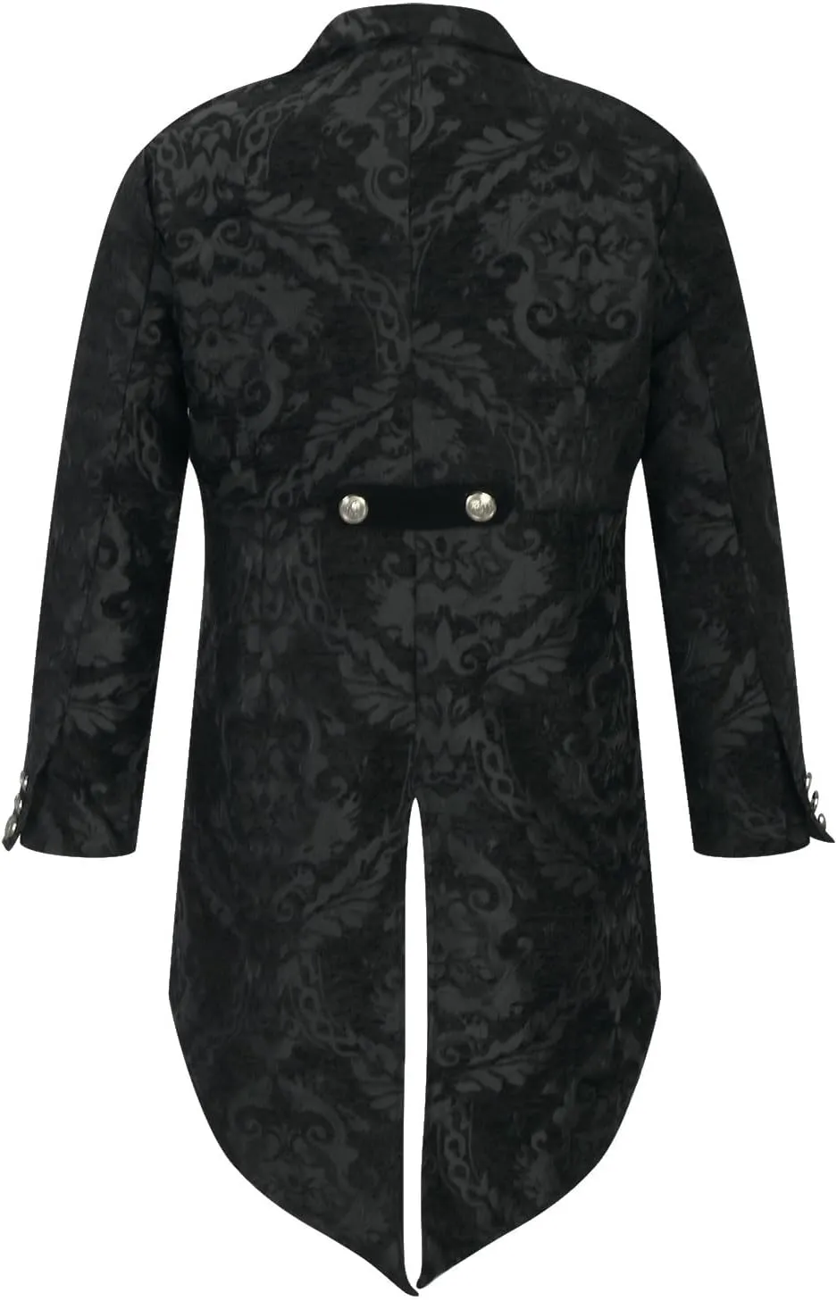 Vintage Men's Tailcoat Gothic Tailcoat Long Jacket Steampunk Victorian Coat Stylish Tailcoat Elegant Tuxedo