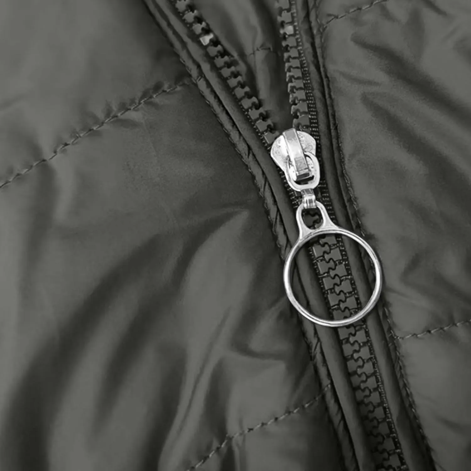 Winter Coats for Women Fleece Lining Puffer Down Parkas Jackets Warm Padded Bubble Zip Up Hooded Outwear with Pockets