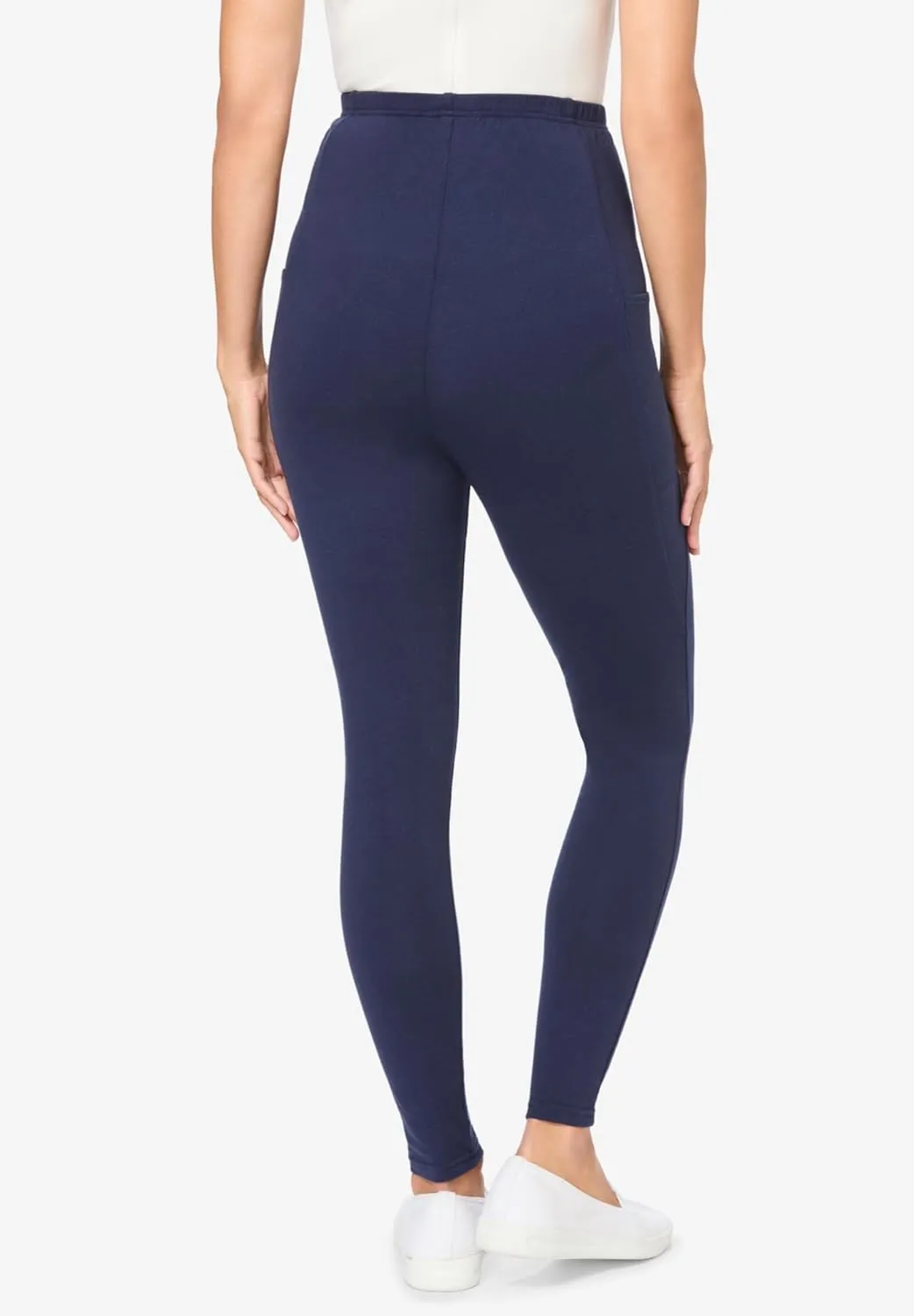 Woman Within Plus Size Pocket Legging