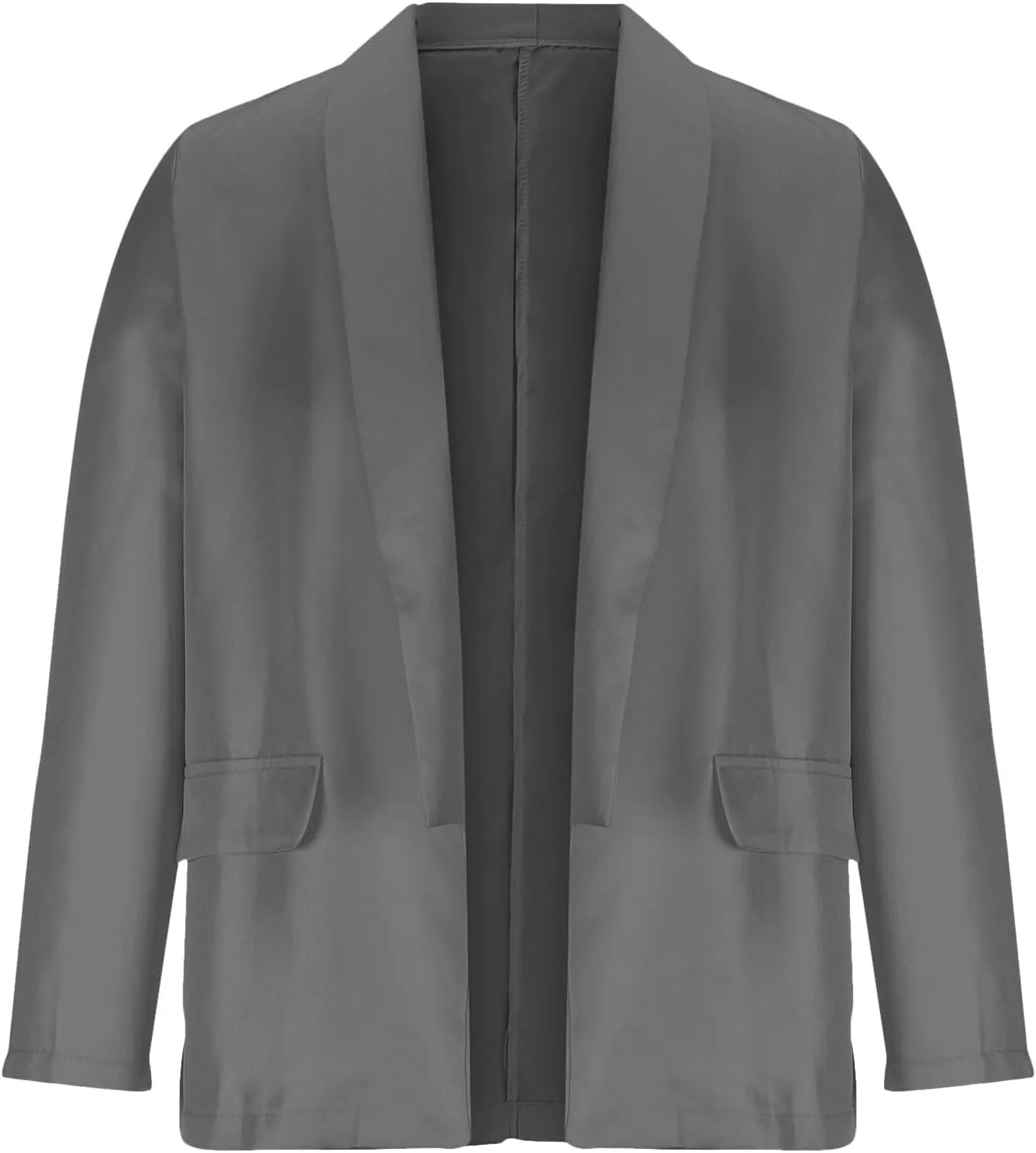 Women's Blazers & Suit Jackets Open Front Lapel Long Sleeve Jacket Suits Casual Office Coats for Daily Work